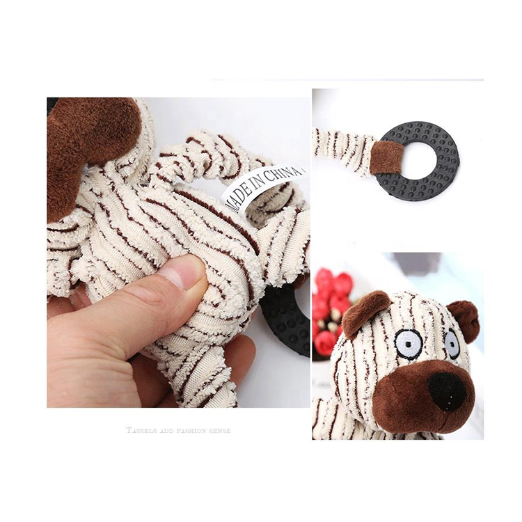 Natural Custom Manufacturer Strong Giant Stuffed Dog Plush Toy