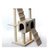 Wooden Luxury Activity Tall House Cat Tree Scratcher From Branches