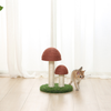 Wholesale Custom Big Mushroom Cat Tree Post Home Furniture Gardening Funny Cat Scratcher