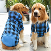 Autumn And Winter New Plaid Zipper Pocket Weiwang Big Dog Pet Clothes