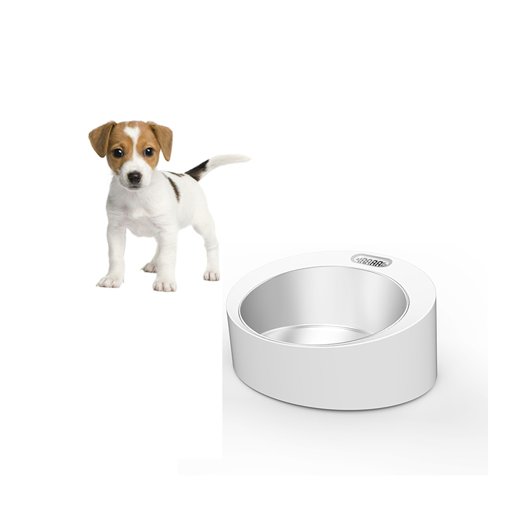 Non Slip Stainless Steel Pet Bowl with Smart Weighted Dog Bowls