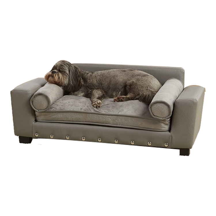 2021 New Comfortable Pet Sofa Memory Foam Orthopedic Dog Bed