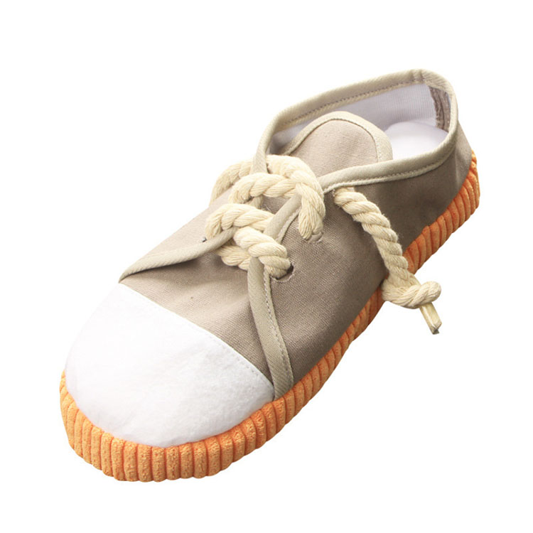 Hot Selling Imitation Canvas Shoes, Pet Vocal Relief Toys