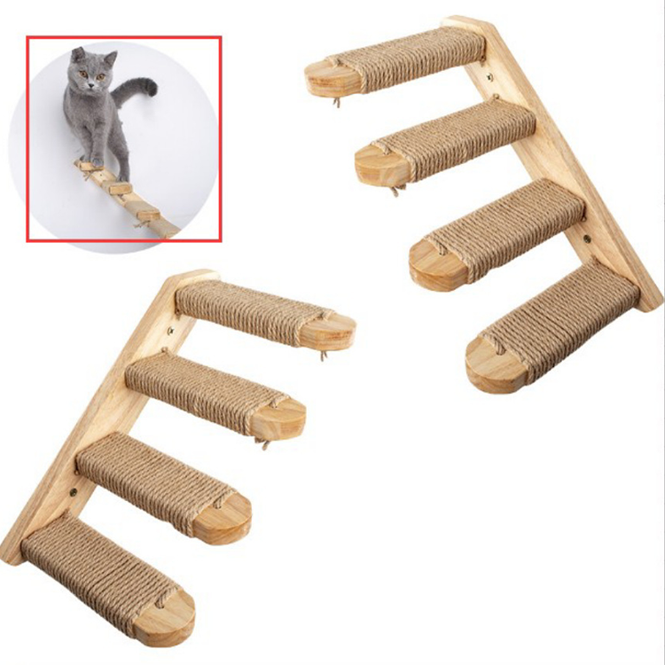 Pet Ladder Cat Dog Stair Pet Ramp Climb Stairs Dog Ladder for Pets Climb