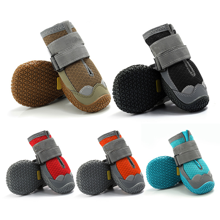 Cat's Eye Mesh Breathable Pet Dog Shoes for Four Seasons