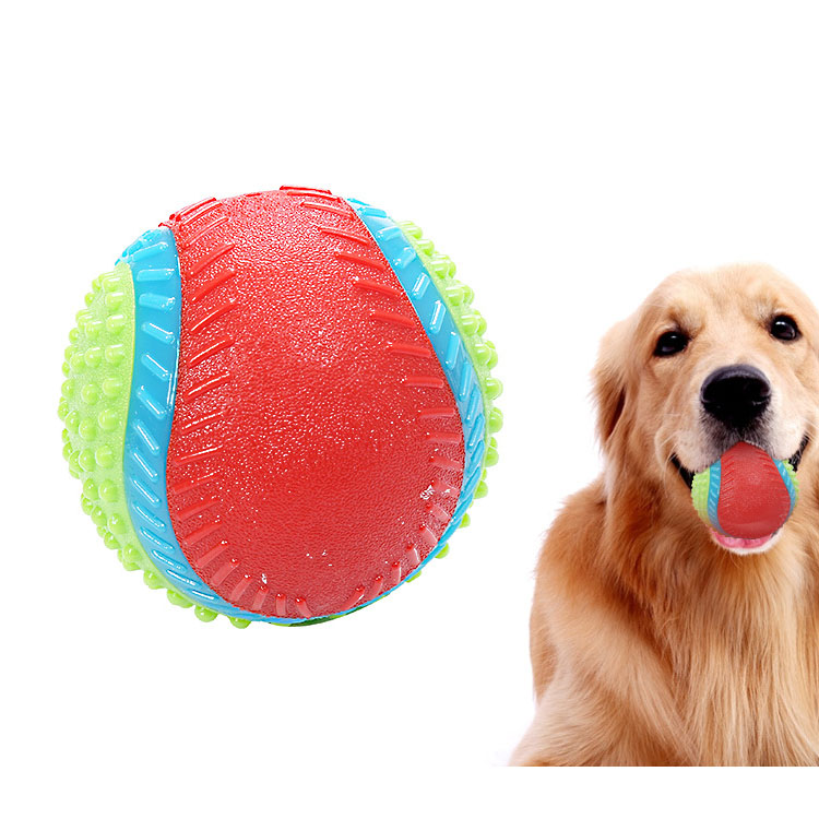 Perfumed Pet Dog Toy Rubber Bouncy Ball
