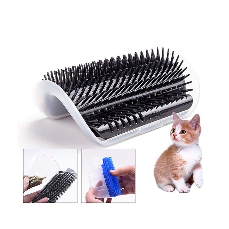 Double Sided Firm Soft Cat Slicker Brush for Long Haired Dogs