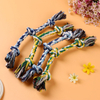 Pet Cotton Rope Toy Dog Biting Rope Grinding Teeth Cleaning