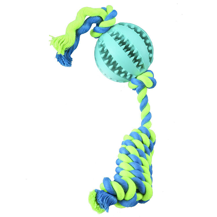 Pet Cotton Rope Toy Dog Biting Rope Grinding Teeth Cleaning