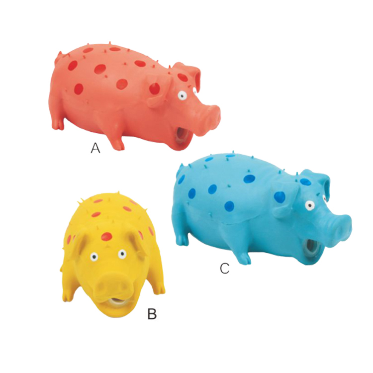 Gift Bite Pig Squeak Custom Chew Dog Toys