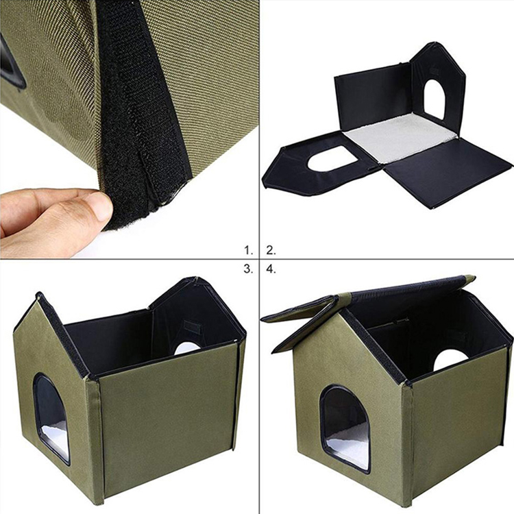 Cat House Pet Cat Bed House Cat House Outdoor Heated Cat House