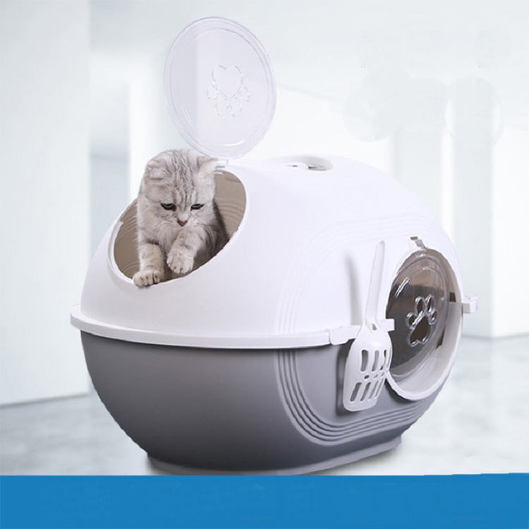 Plastics Toilet Cat Cat Productions Hot Selling Modern Cat Litter Box Automatic Cat Litter Box