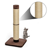 Amazon Best Seller High Quality Short Plush Dark Grey Cat Scratcher Toys Cat tree