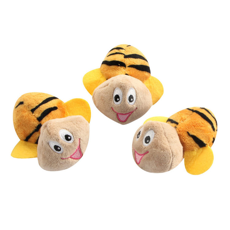 Creative New Training Interactive Pet Vocal Bee Plush Toy