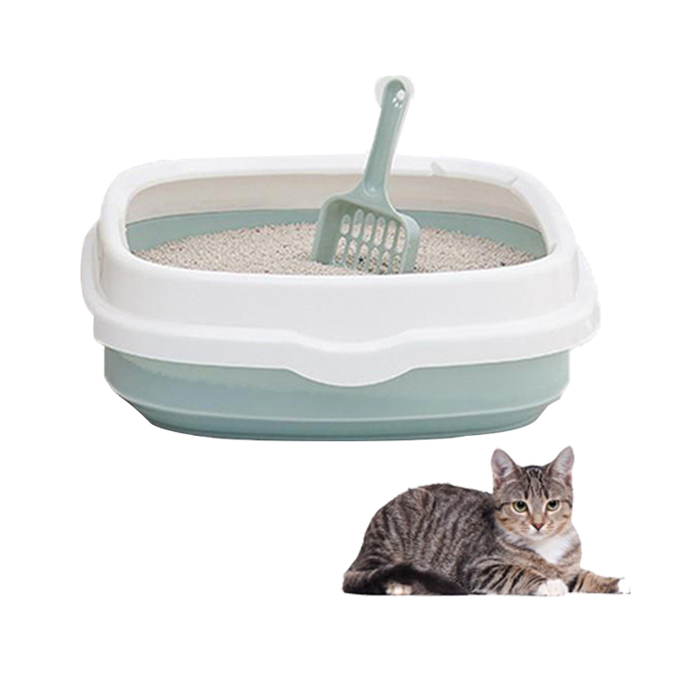 Modern Cat Litter Box Plastics Toilet Cat Cat Litter Box Logo Printed Dog Toilet