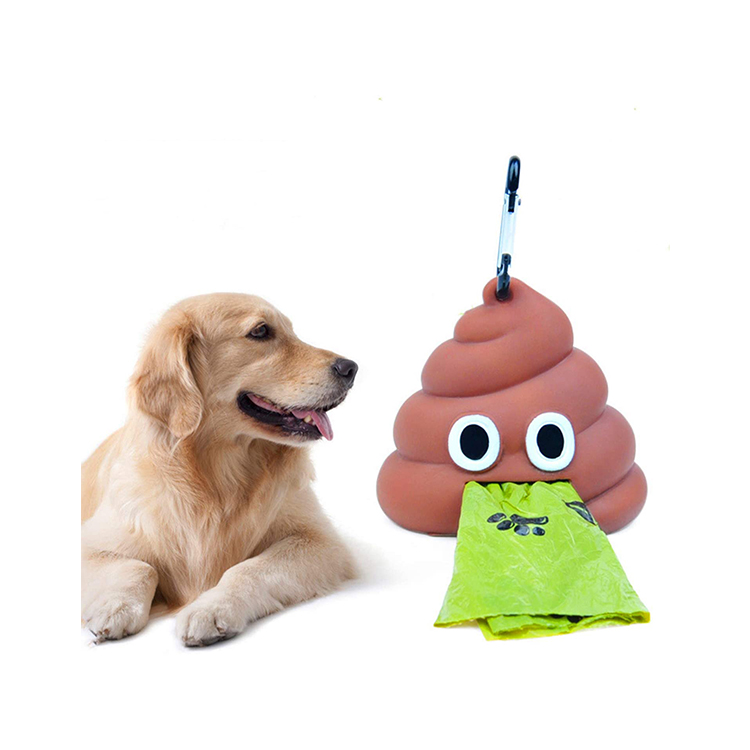 Poop Bag Dispense Dog Waste Bag Pet Poop Holder Outdoors Pet Dog Poop Bag Dispenser with Dispenser