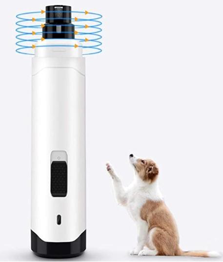 Silent Automatic Dog Claw Paw Pet Nail Trimmer with Light