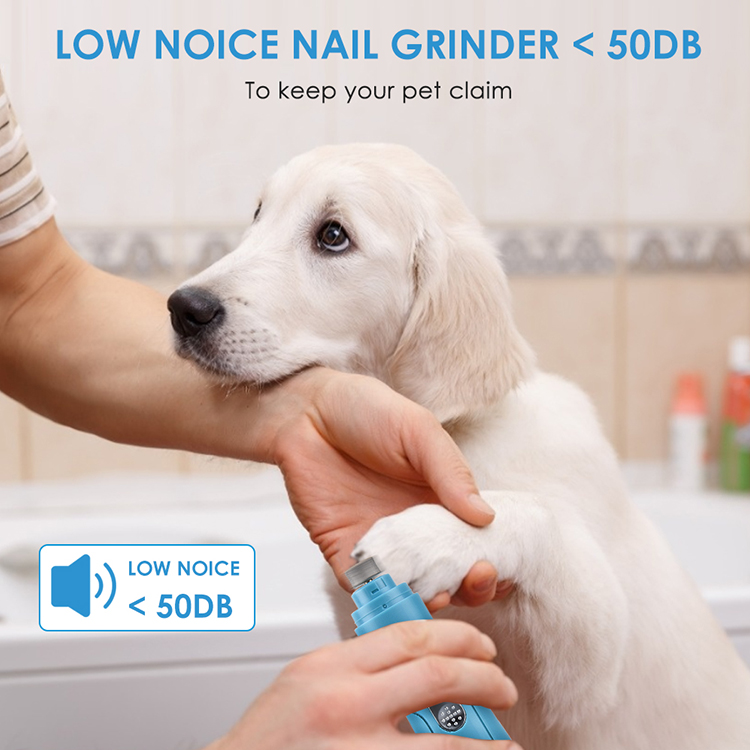 2019 Best Safe Electric Battery Powered Toenail Smooth Paws Easy Dog Nail Trimmer