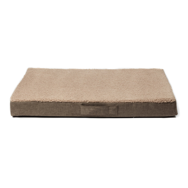 Large Thick Orthopedic Pet Solid Small Memory Foam Dog Bed
