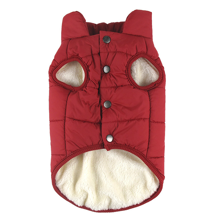 Pet Dog Quilted Simple Fashion Warm Cotton Vest