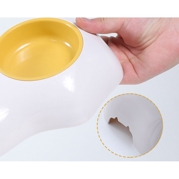 Disassemble, Wash And Spill Proof Cat Drink Water Feed Small Dog Teddy Dog Single Bowl Egg Yolk Bowl 