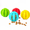 Watermelon Ball Pet Dog Toy Ball Chew Clean Teeth Grind Tooth Ball Pet Rubber Ball Dog Toy Leak Tooth Ball 