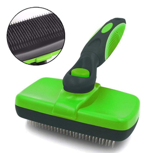 2022 Pet Comb Stainless Steel Needle Comb Automatic Hair Removal Hair Removal Comb Pet Cleaning Supplies Cross-border Hot Selling Products 