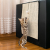 New Wholesale Interactive Cat Scratching Board Catnip Corrugated Paper Cat Scratcher Cardboard