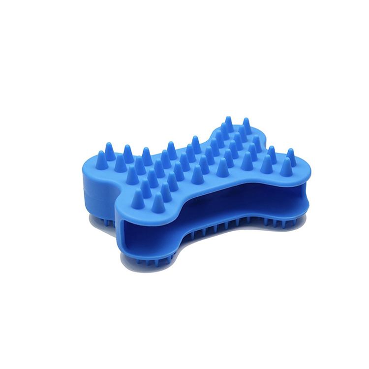 Silicone Dog Cat Hair Remover Dog Brush for Washing Pet Hair