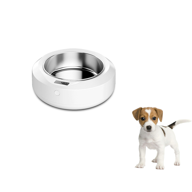 Non Slip Stainless Steel Pet Bowl with Smart Weighted Dog Bowls