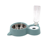 Pets Water And Food Bowl Set with Automatic Waterer Bottle for Small Or Medium Size Dogs Cats 