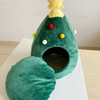 Pet Chirstmas Tree Cat House Beds Warm Cat House 