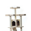 Wooden Luxury Activity Tall House Cat Tree Scratcher From Branches