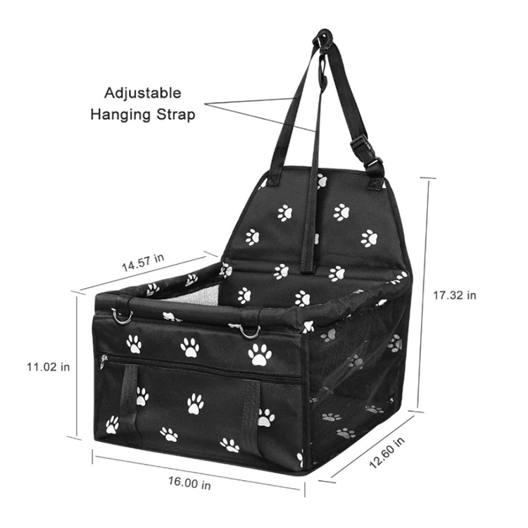 Outdoor Mesh Hanging Bag Breathable Waterproof Pet Car Seat Bed