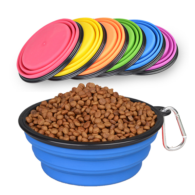 Dish Raised Gravity Water Heated Dog Food Stand Elevated Pet Bowls for Crate