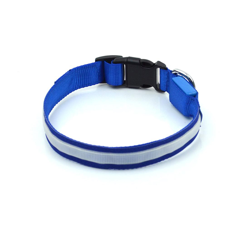 Fashion Premium Usb Rechargeable Recycled Materials Soft Led Dog Collar And Leash