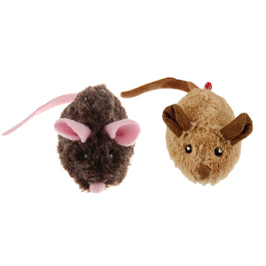 Fashionable Brand Small Mouse Shape Interactive Cat Toy Squeaky Plush Toy