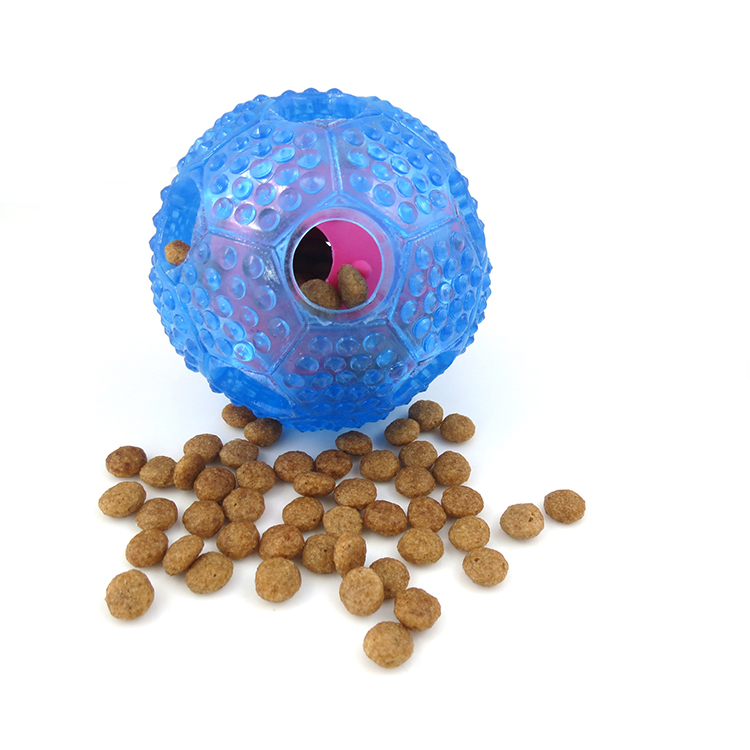 Bite Resistant Cleaning Pet Football Dog Missing Food Ball Toy