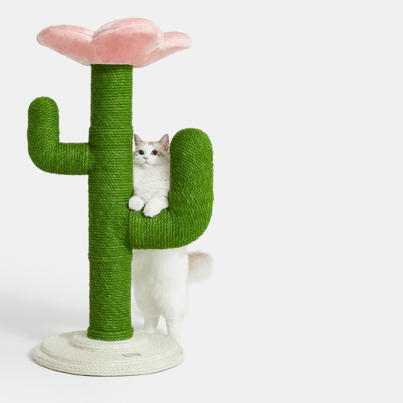 Fashion Cat Climbing Frame Cactus Cat Tree For Pet Climbing Playing Cat Tree Scratching