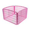 Pink Dog Cage Dog Crate Wire Dog Cage 