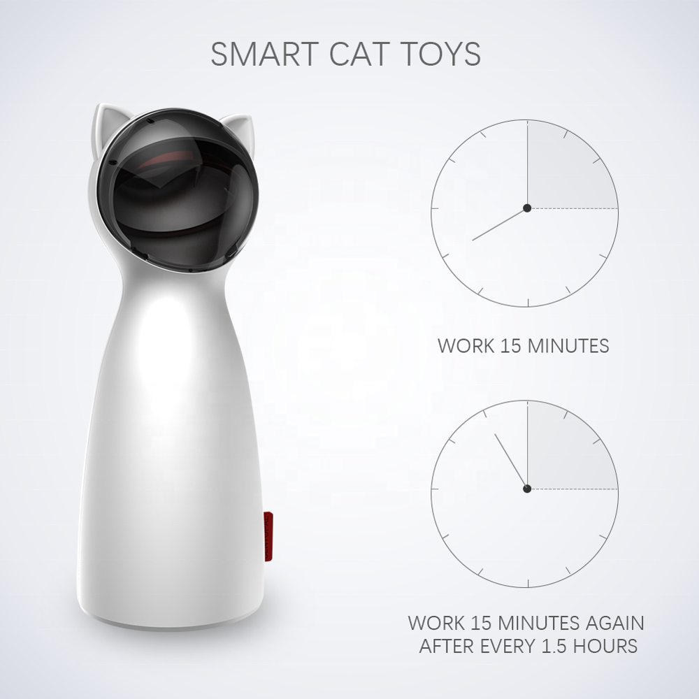 Private Label Pet Electronic Laser Interactive Cat Toy 