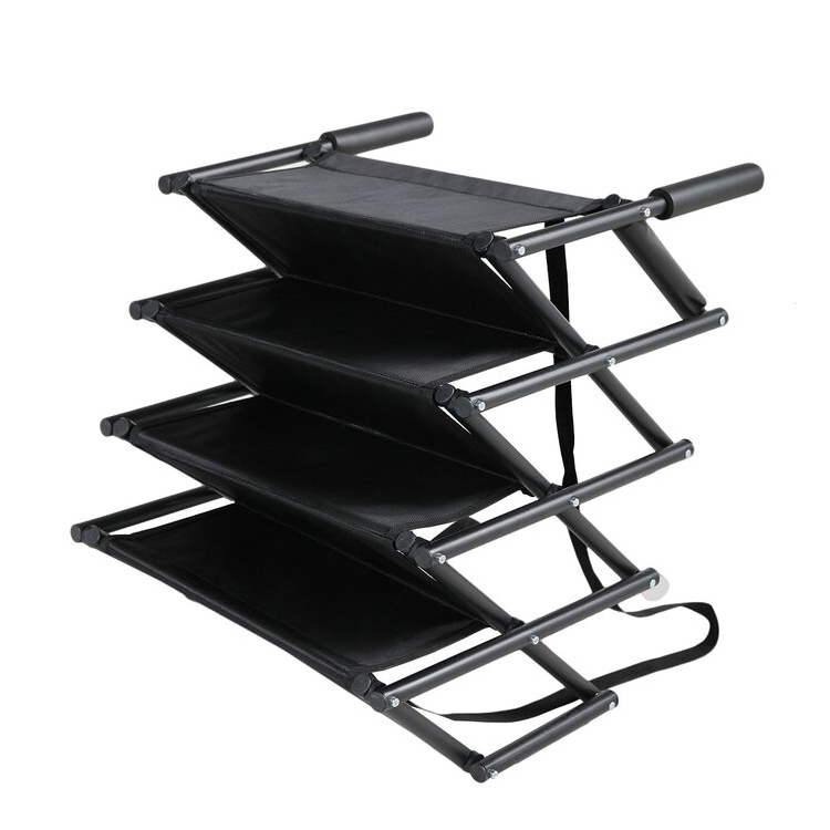 Potable Steel Pet Stairs Folding Pet Stairs 4 Step Pet Stairs Images