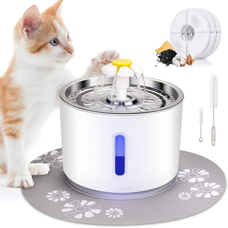 Cat Water Fountain Automatic Pet Water Fountain Filter Pet Fountain Drinking Water