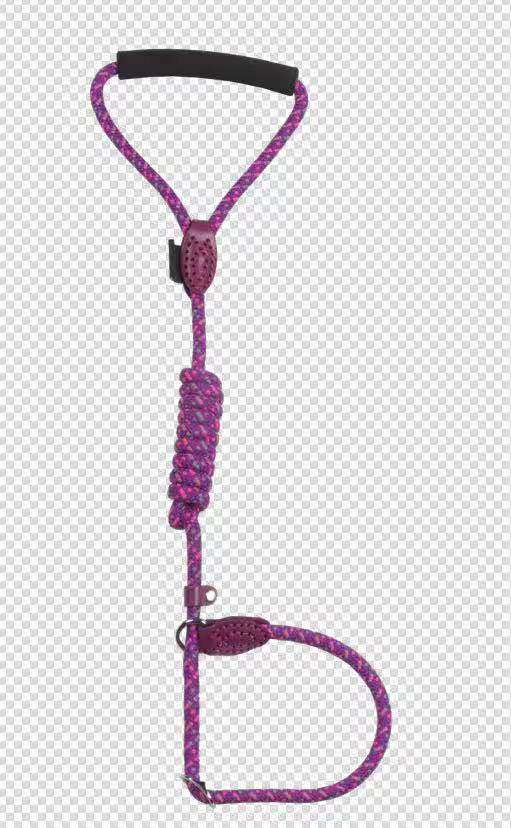 Wholesale Cheap Price Top Quality Industry Adjustable Twisted Rainbow Pet Rope Lead