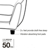 Comfortable Cover Memory Foam Orthopedic Dog Chair Pet Sofa