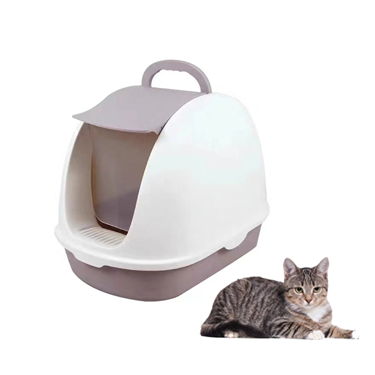 Custom Cat Toilet Automatic Cat Litter Box Cat Product Plastics Toilet Cat