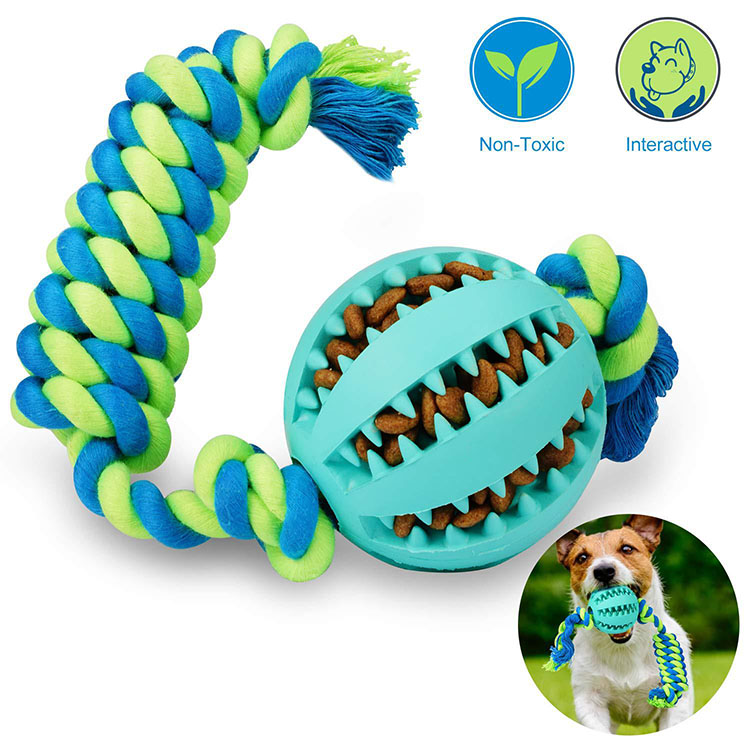 Pet Cotton Rope Toy Dog Biting Rope Grinding Teeth Cleaning