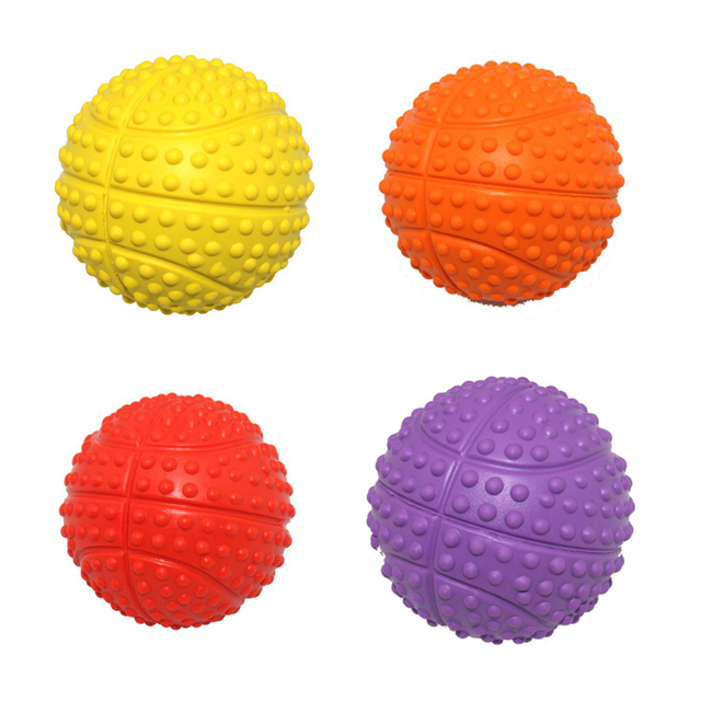 Pet Toy Wholesale Pet Vocal Toy Ball Dog Rubber Bite Resistant Vocal Ball
