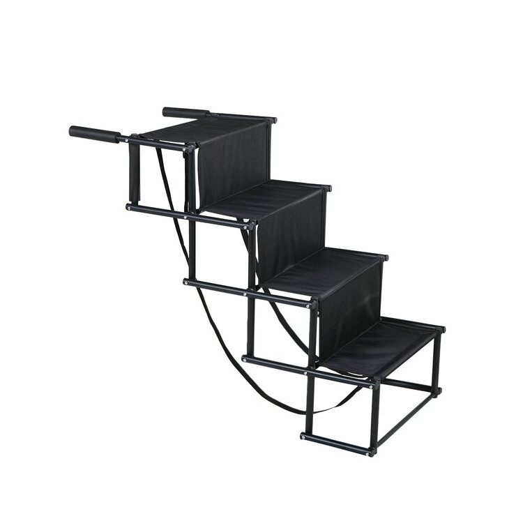 Potable Steel Pet Stairs Folding Pet Stairs 4 Step Pet Stairs Images