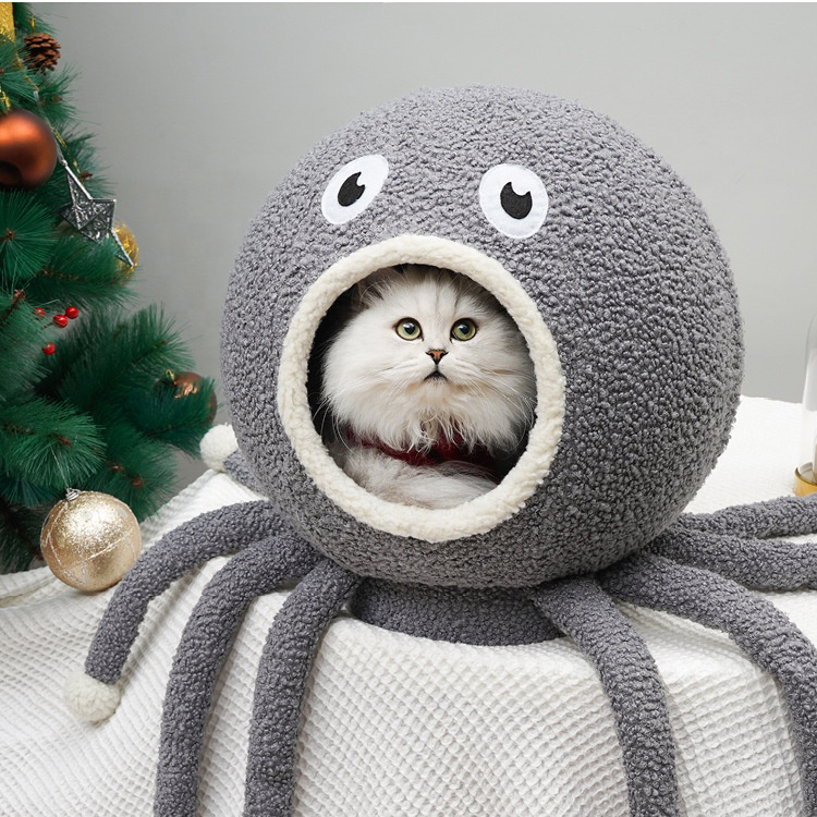 Spider Shaped Cat House Cat Beds And Houses House of Cat